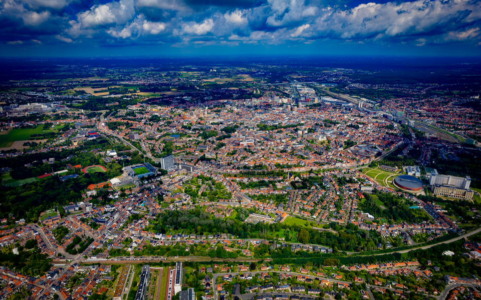Aerial view of Leuven — travel photo of Leuven