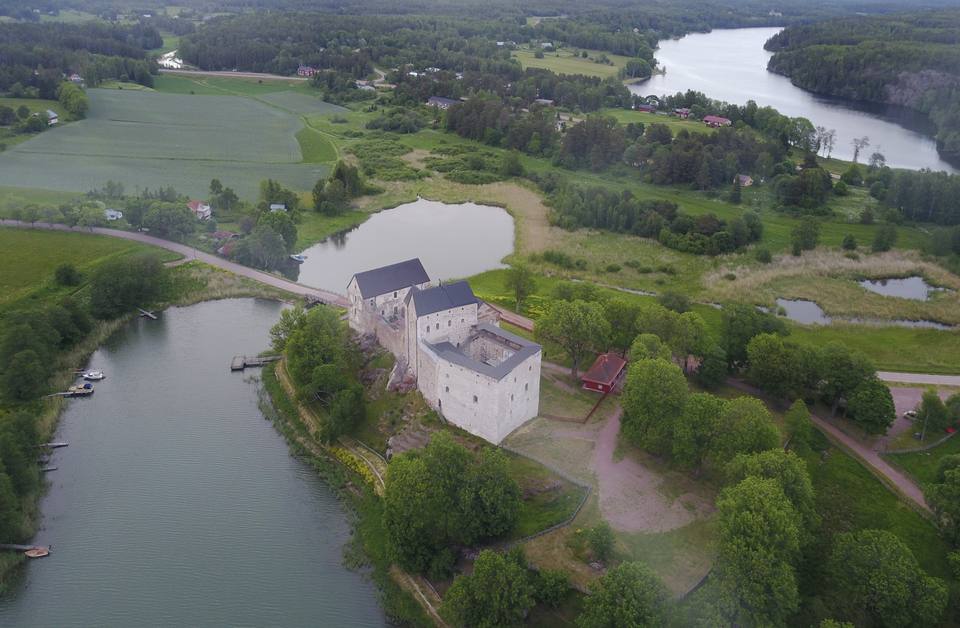 Kastelholm-aerial- -midsommar-3 — travel photo of Kastelholm, Åland
