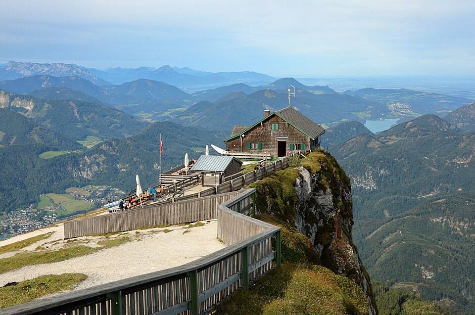 St. Gilgen - Schafberg, West-Panoramablick — travel photo of St Gilgen, Salzburg