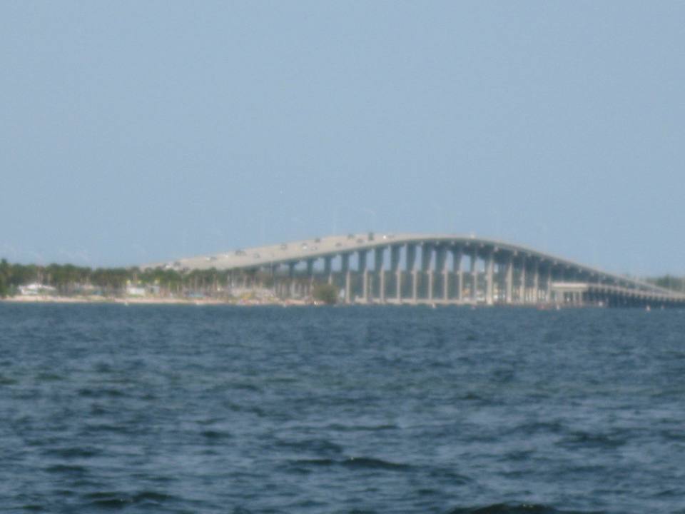 Key Biscayne Bridge.Miami. — travel photo of Key Biscayne, Miami