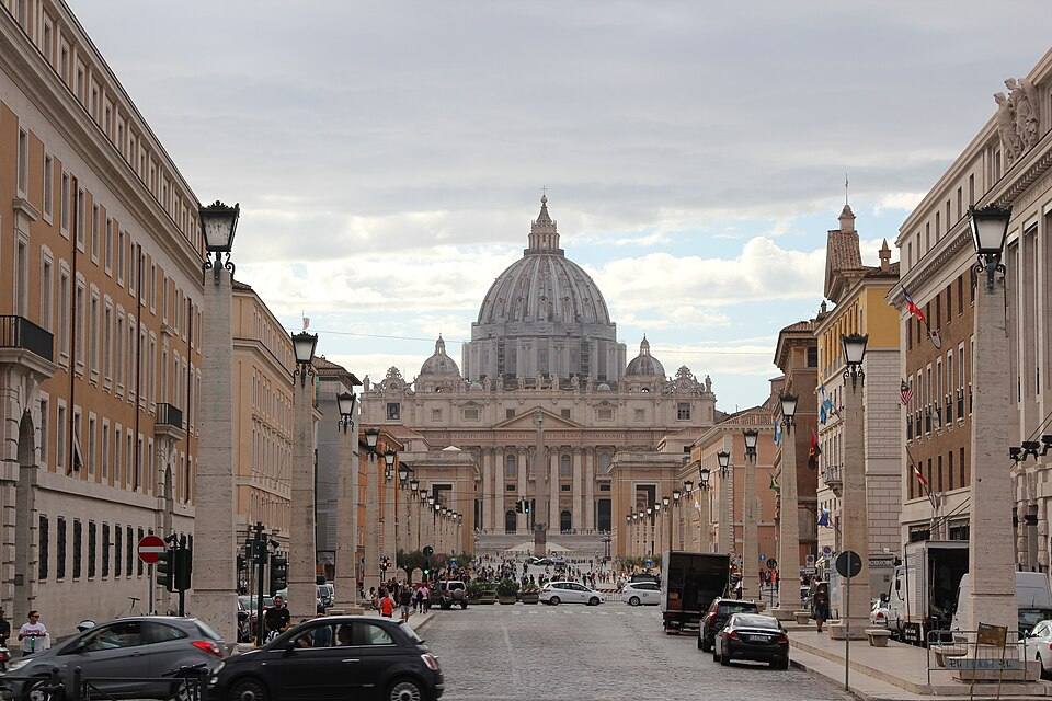 Rome Via della Conciliazione Saint Peter's Basilica P02 — travel photo of Via della Conciliazione, Vatican City