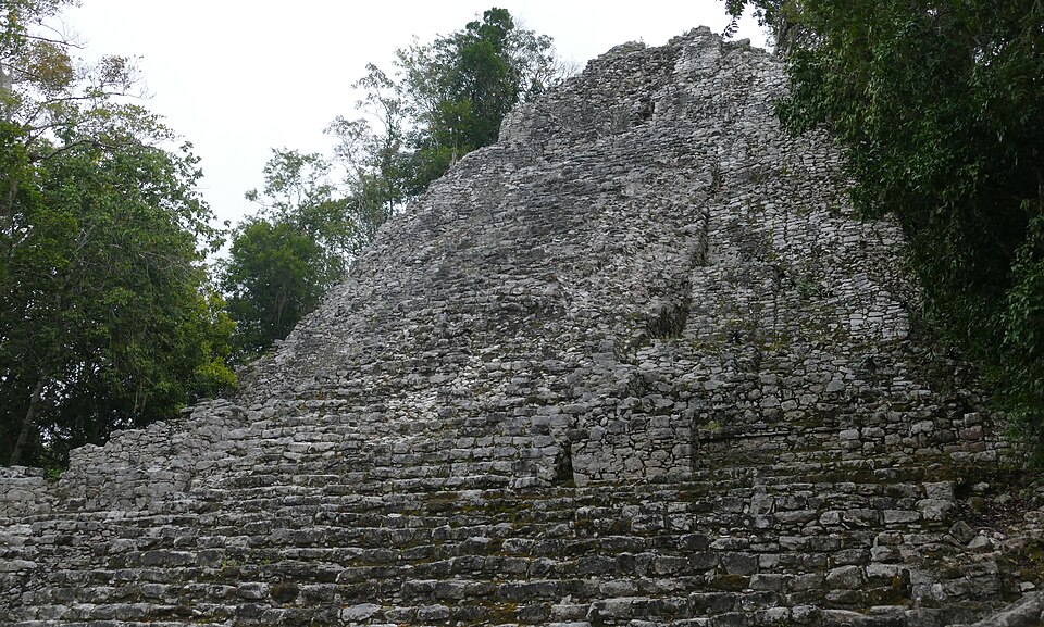La Iglesia - The Church - Cobá Maya site QR — travel photo of Cobá, Tulum