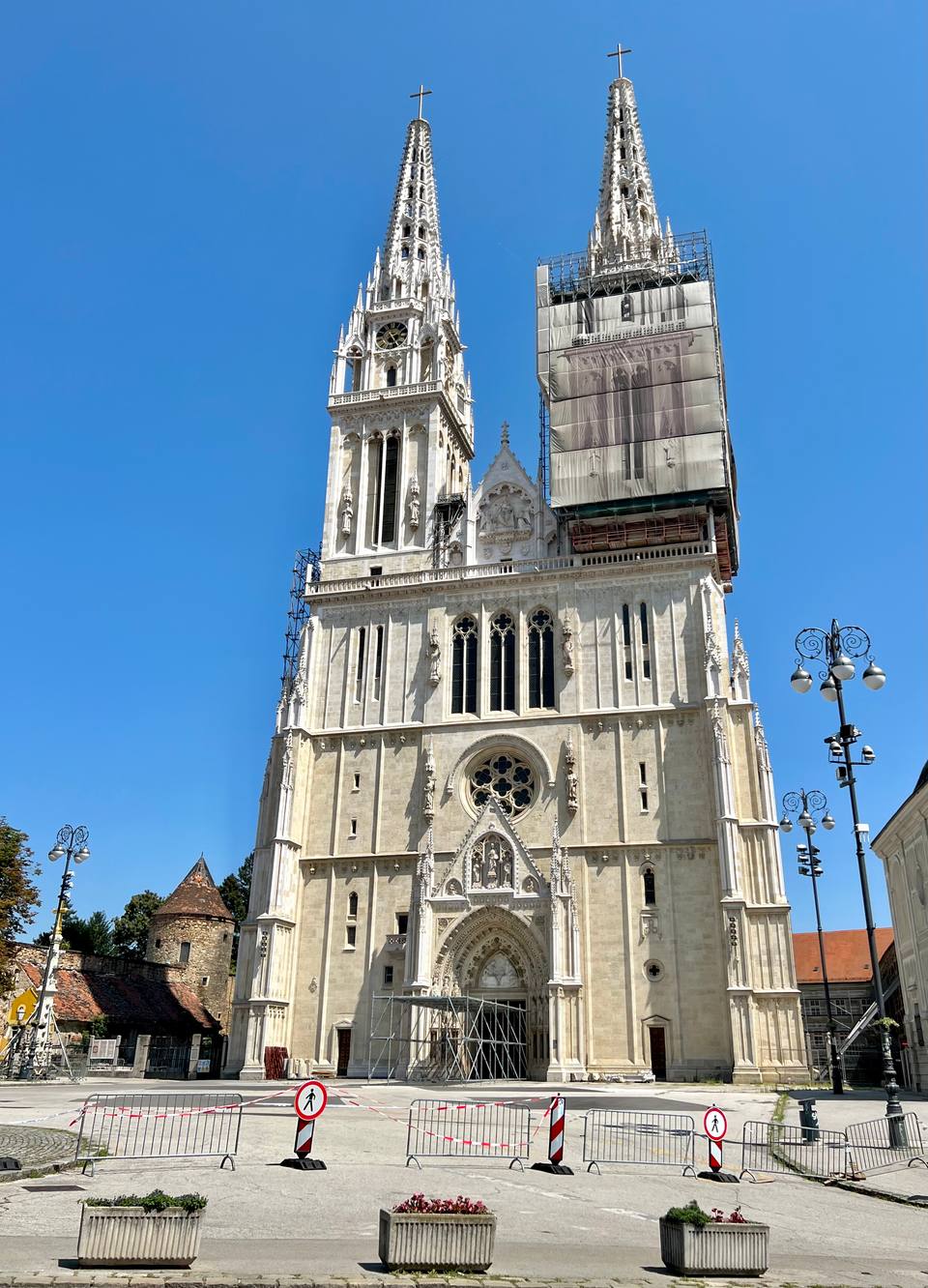 Zagreb, Croatia July - Cathedral — travel photo of Zagreb, Croatia