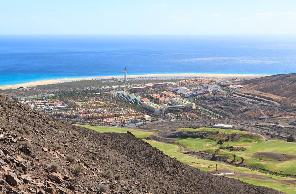 Morro Jable - view from Talahijas — travel photo of Morro Jable