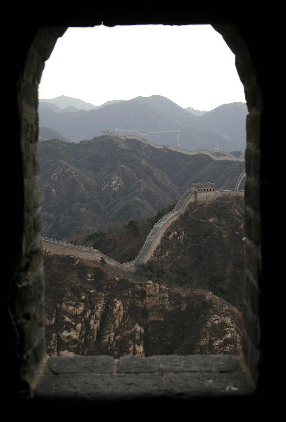 Great Wall at Badaling (wa) — travel photo of Badaling