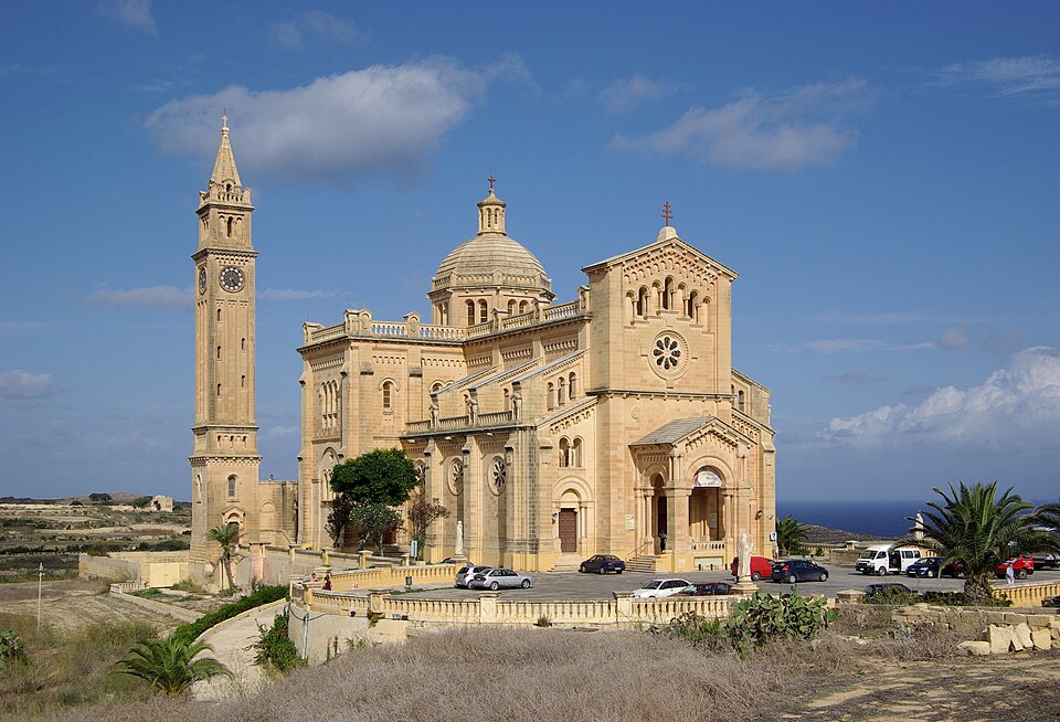 Malta Gozo Ta Pinu BW — travel photo of Gozo