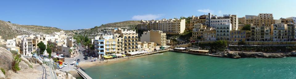 Xlendi Bucht Panorama — travel photo of Xlendi, Gozo
