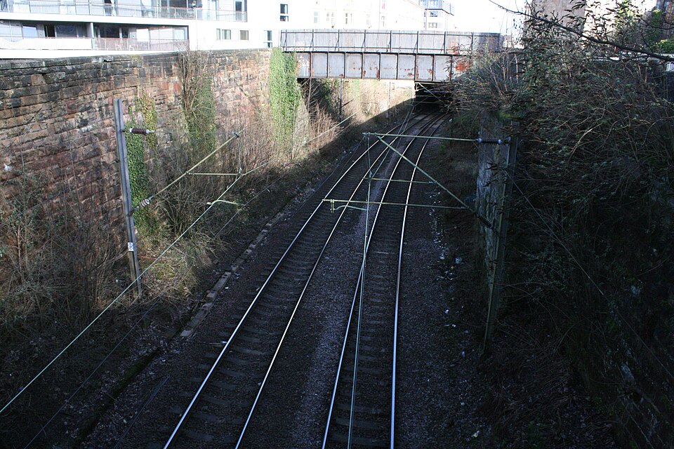 Site of Finnieston railway station - February — travel photo of Finnieston, Glasgow