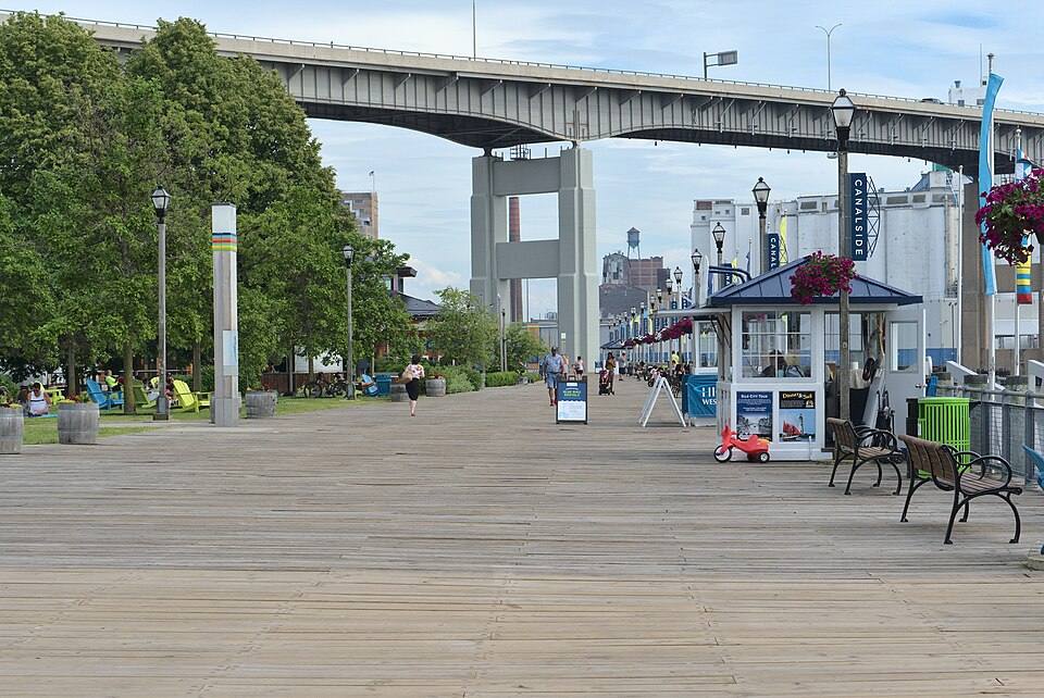 CentralWharfCanalside — travel photo of Canalside