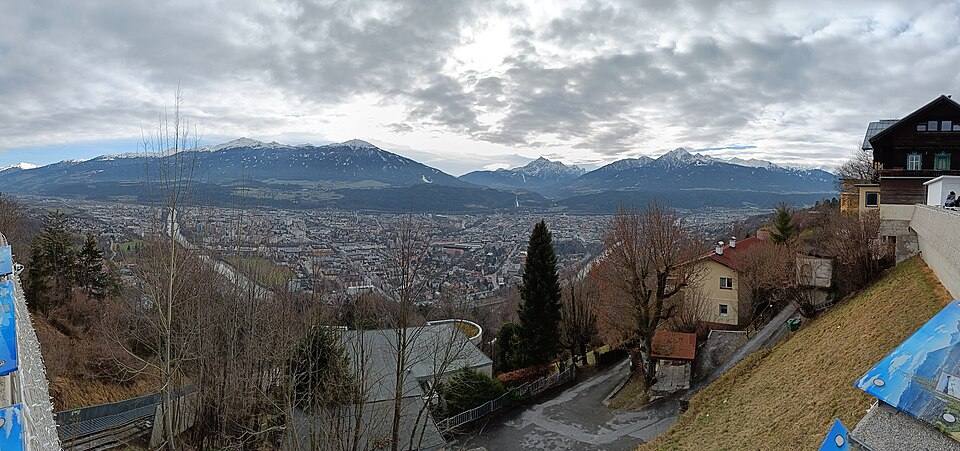 Panorama Innsbruck Hungerburg — travel photo of Hungerburg, Innsbruck
