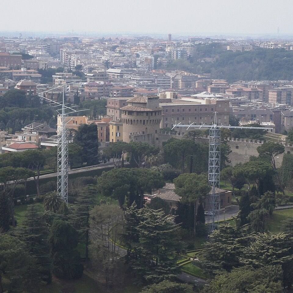 RadioVatican — travel photo of Vatican Radio tower, Vatican Gardens