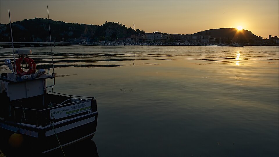 Atardecer en Ribadesella, Asturias. ( ) — travel photo of Ribadesella, Asturias