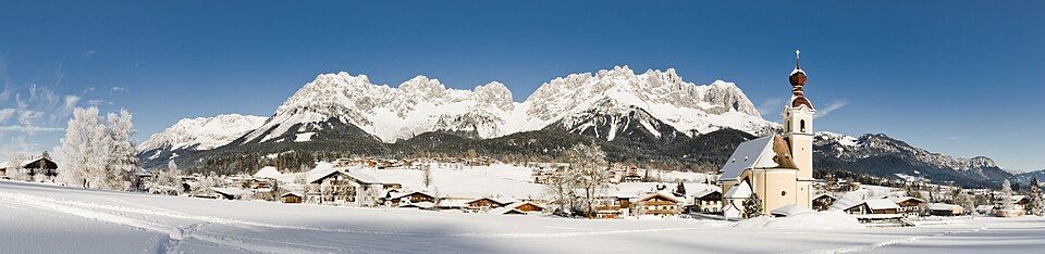 Going am Wilden Kaiser Panorama — travel photo of Going