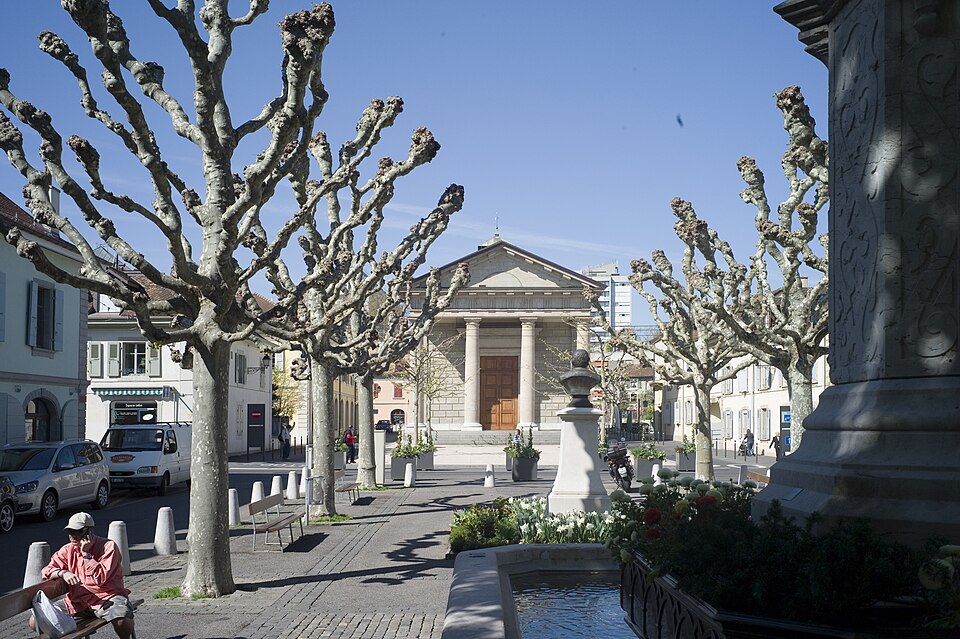 Carouge Place du Temple1 — travel photo of Carouge, Geneva