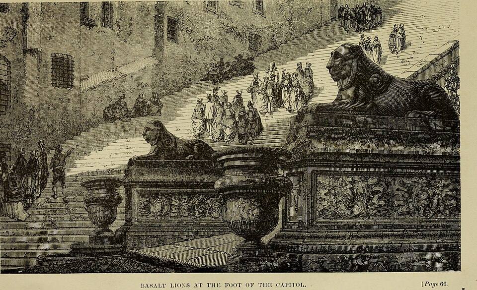 Castle St. Angelo, and, The evil eye - being additional chapters to "Roba di Roma" ( ) ( ) — travel photo of The prisons, Castel Sant'Angelo