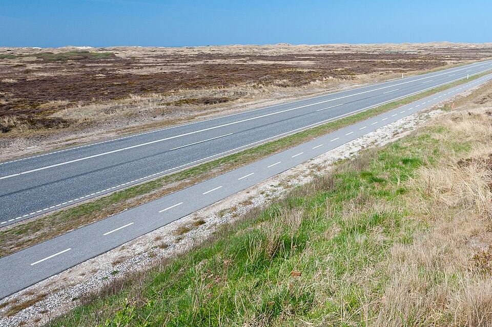 Road BTW Skagen and Frederikshavn — travel photo of Frederikshavn, Skagen