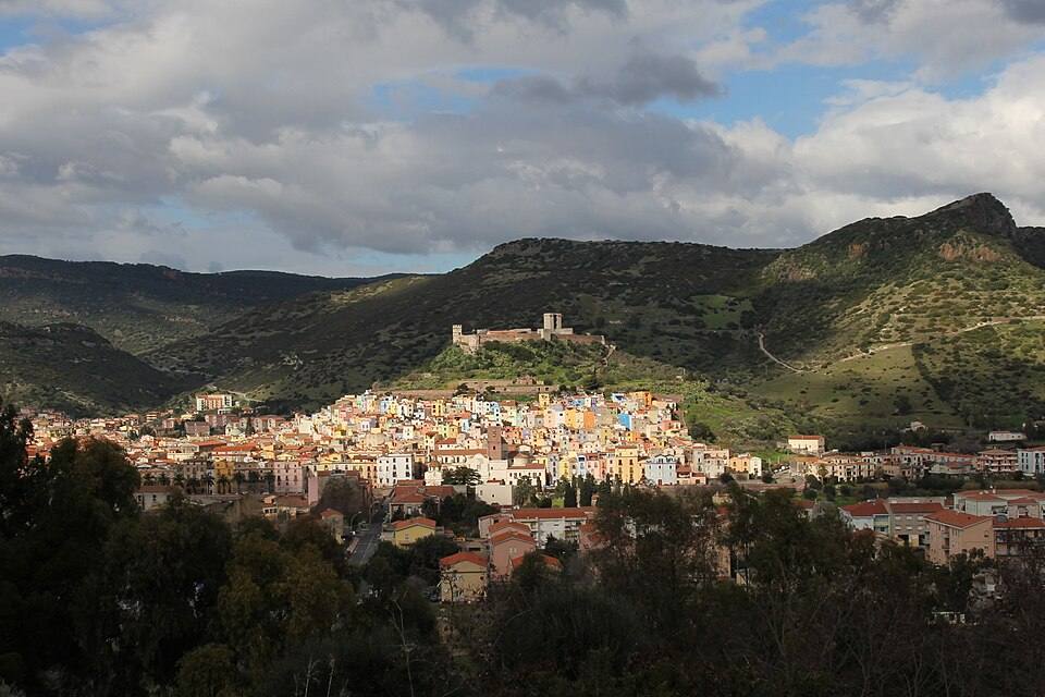 Bosa - Panorama ( — travel photo of Bosa