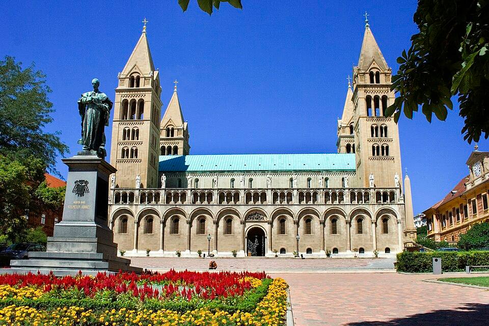 Pécs Cathedral - Hungary — travel photo of Pécs, Hungary