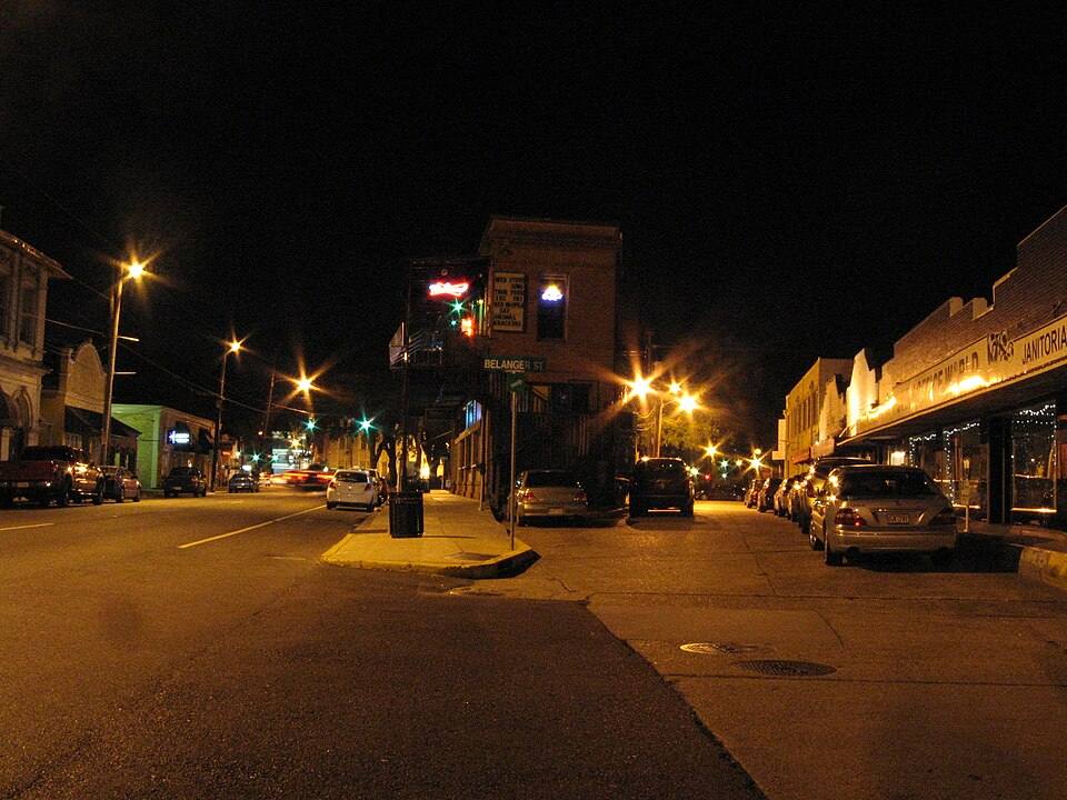 Houma, Louisiana at night — travel photo of Houma, New Orleans