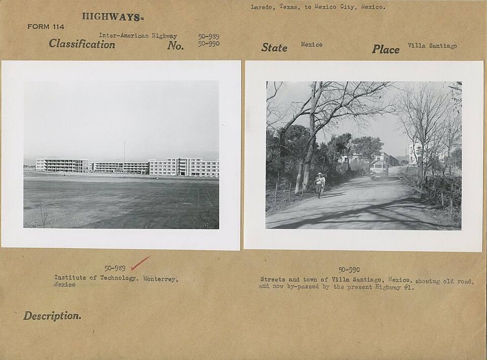 Institute of Technology, Monterrey, Streets and Town of Villa Santiago - DPLA - c5c2e944f774b0fc14eae3f728a58f58 — travel photo of Santiago, Monterrey