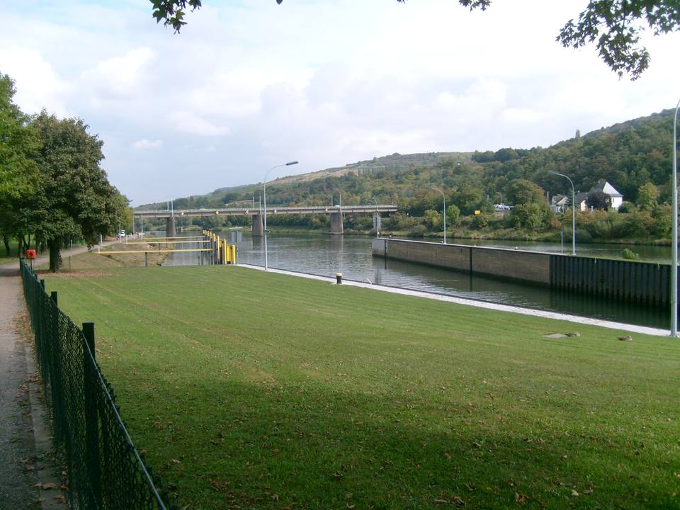Lock Grevenmacher Luxembourg — travel photo of Grevenmacher, Luxembourg Moselle