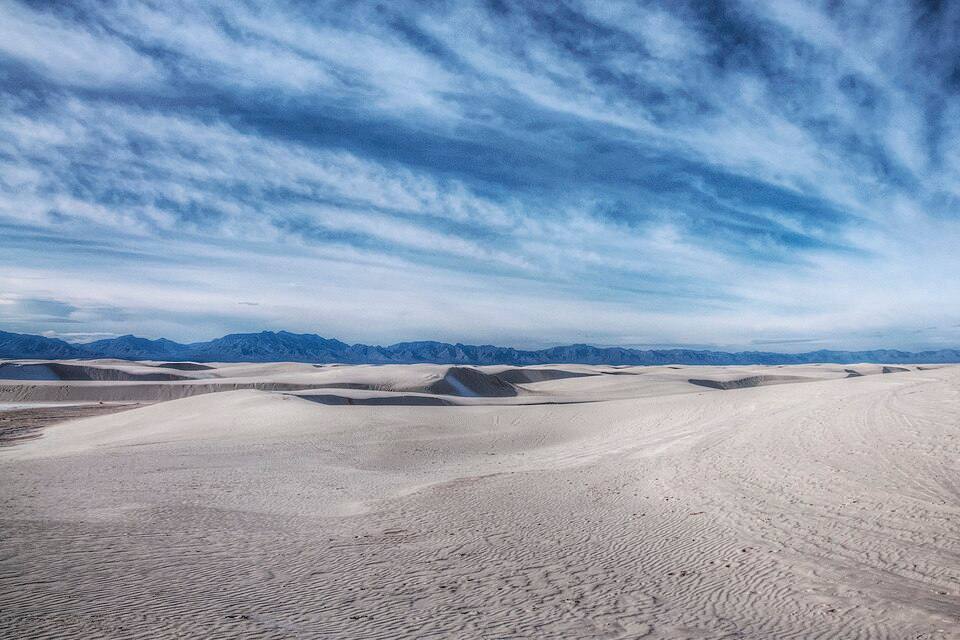 石膏の砂丘 White Sands ( ) — travel photo of White Sands and southern New Mexico, New Mexico