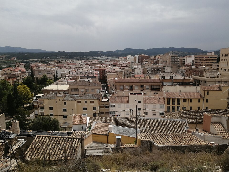 Caravaca de la Cruz from the castle — travel photo of Caravaca de la Cruz