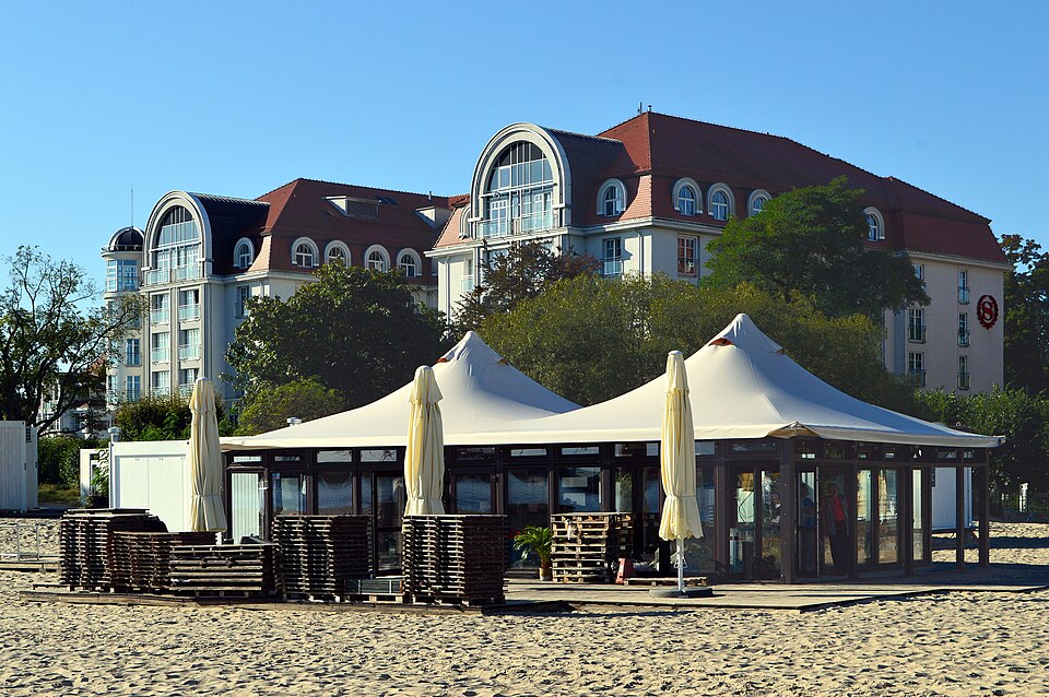 Sopot Beach Bar — travel photo of Sopot, Gdańsk & the Baltic Coast