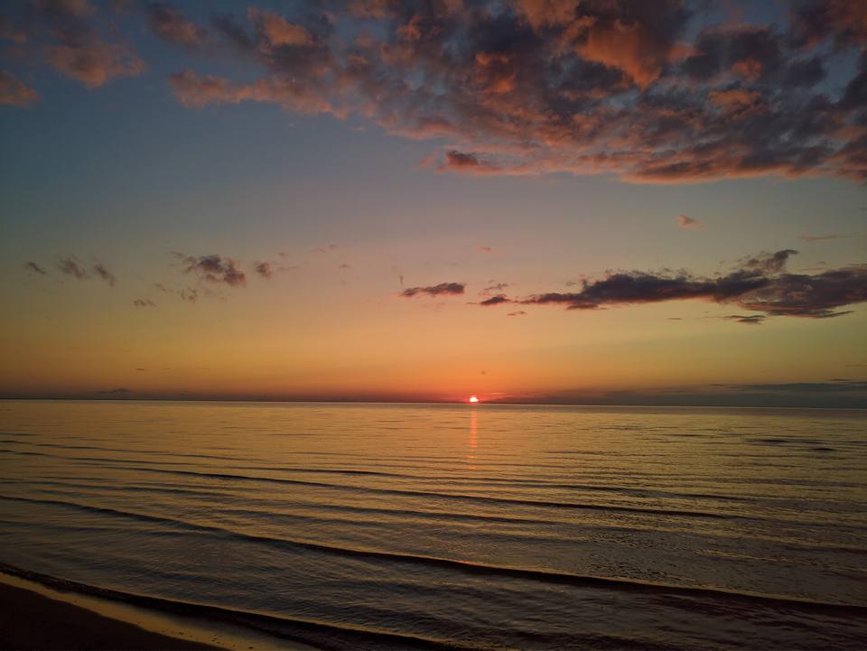 Latvia, Jurmala, Bulduri beach sunset — travel photo of Bulduri, Jūrmala