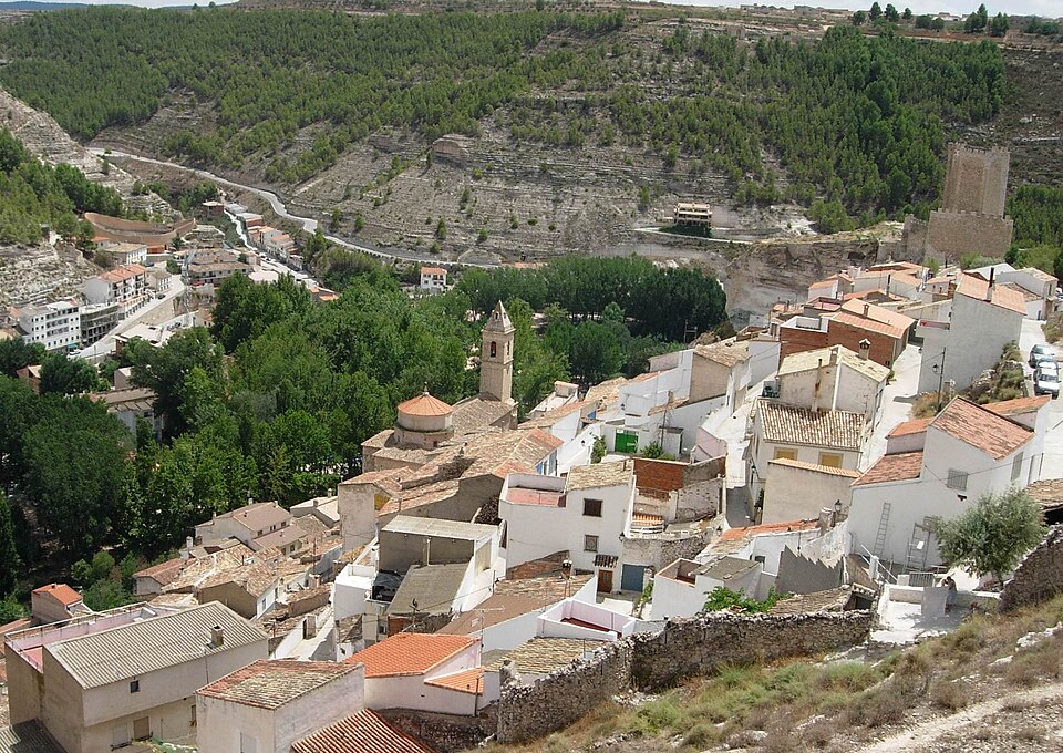 Alcalá del Júcar vista panorámica — travel photo of Alcalá del Júcar, Albacete