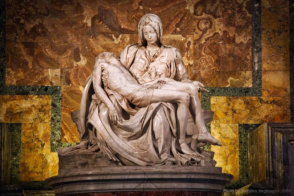 The Pietà by Michelangelo ( ) — travel photo of The Pietà, St Peter's Basilica