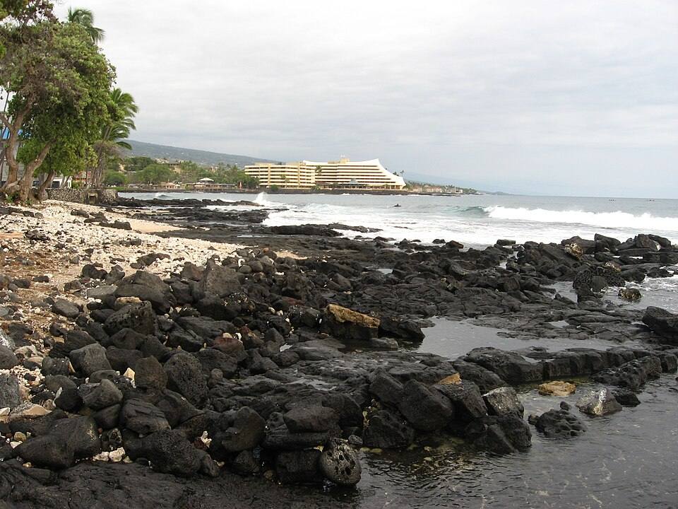 Sunset, Kailua-Kona, Hawaii Waterfront 2 ( ) — travel photo of Kailua, Kailua and windward Oahu