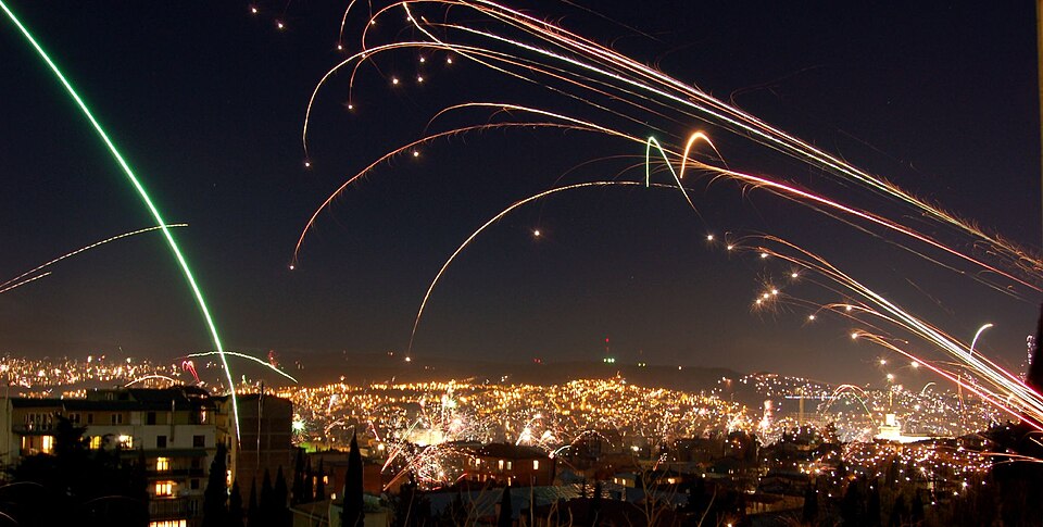 City under siege, waiting for the new year — travel photo of City Under Siege