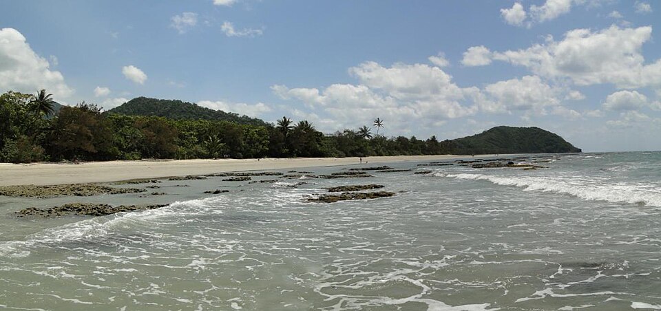 Cape Tribulation from Cocnut Beach — travel photo of Cape Tribulation