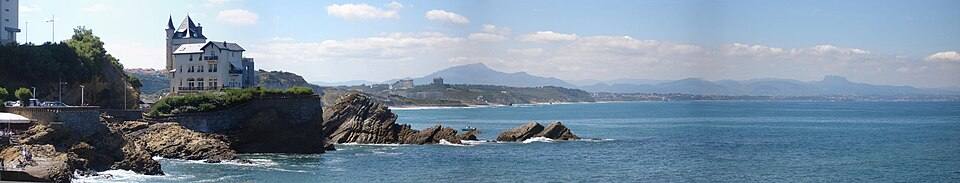 Panorama- -Biarritz — travel photo of Biarritz & the Basque coast, France