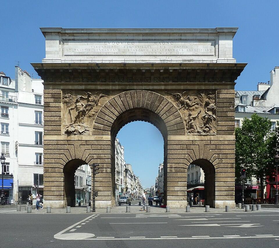 Porte Saint-Martin, Paris 8 June — travel photo of Paris
