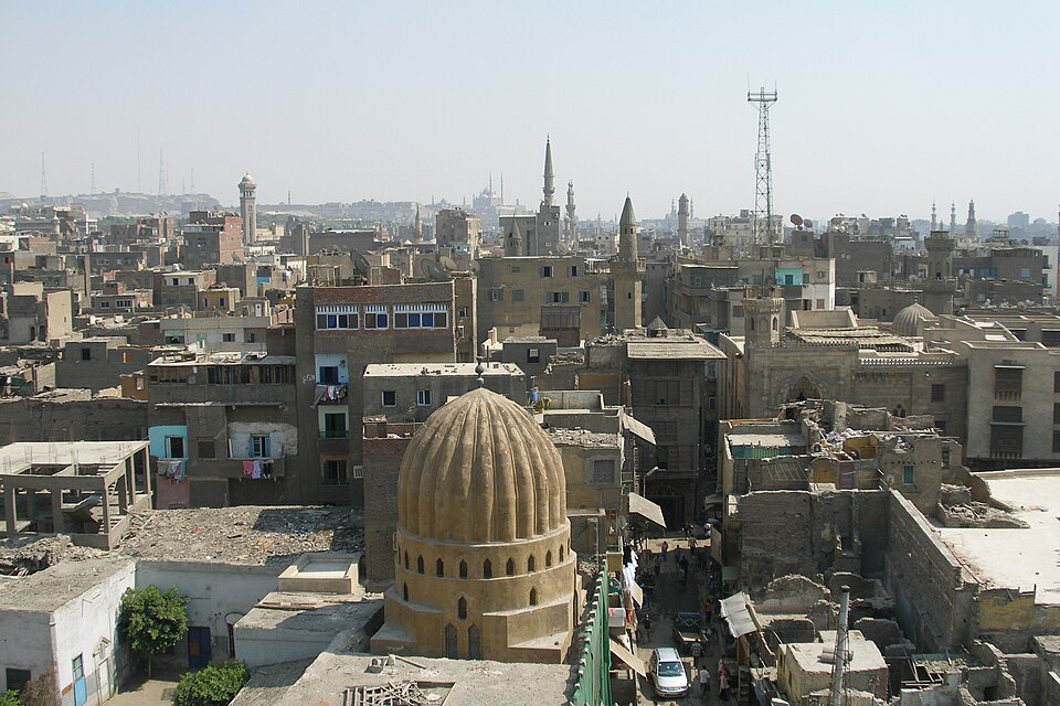 Egypt, Cairo, Panorama of Medieval Islamic Cairo — travel photo of Cairo, Egypt