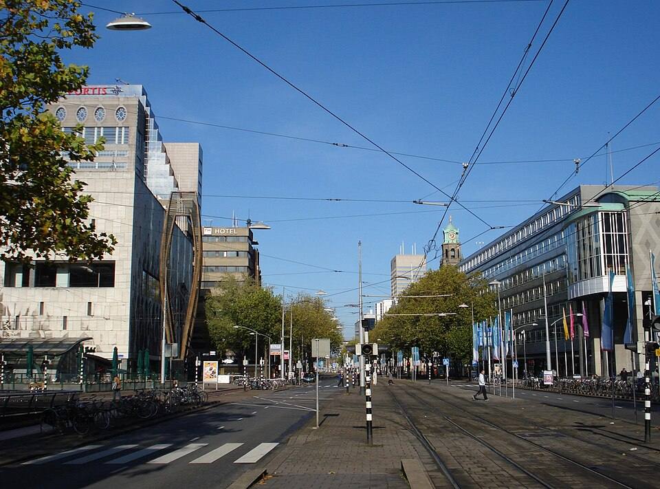 Rotterdam stad coolsingel — travel photo of Rotterdam, The Netherlands