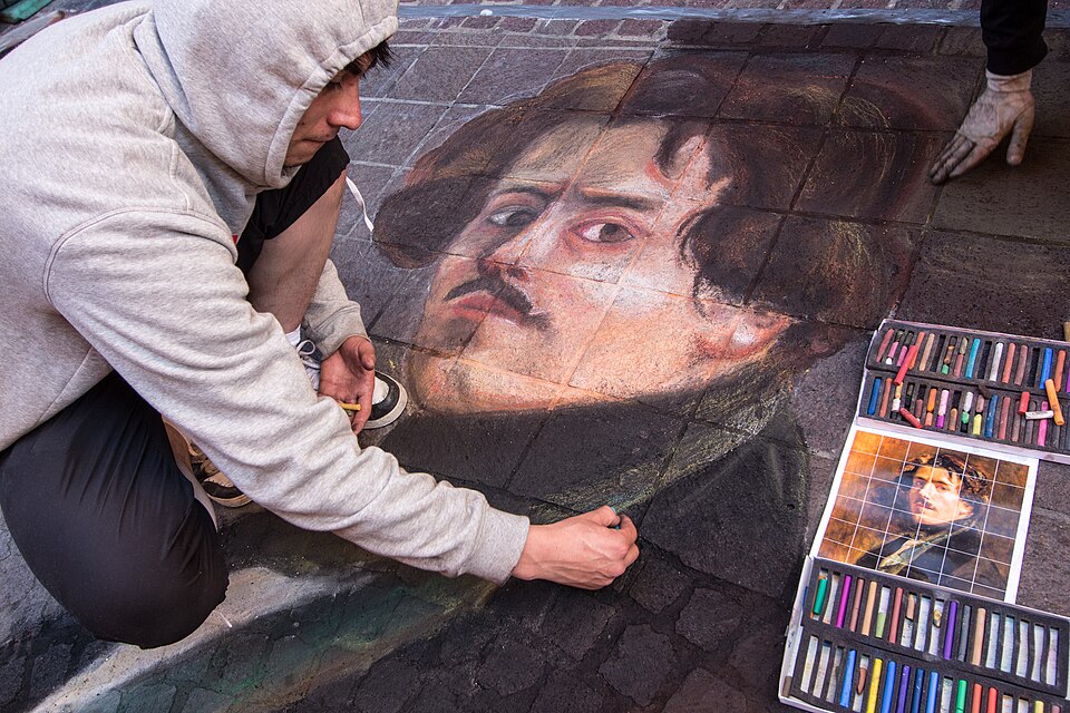 Street painting in guanajuato — travel photo of Guanajuato