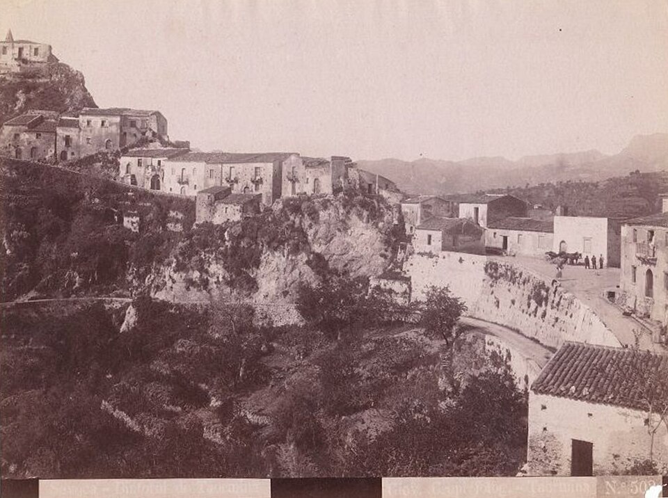 Crupi, Giovanni ( - ) - n. - Savoca - Dintorni di Taormina - Cm 17x23 - Delcampe — travel photo of Savoca, Taormina