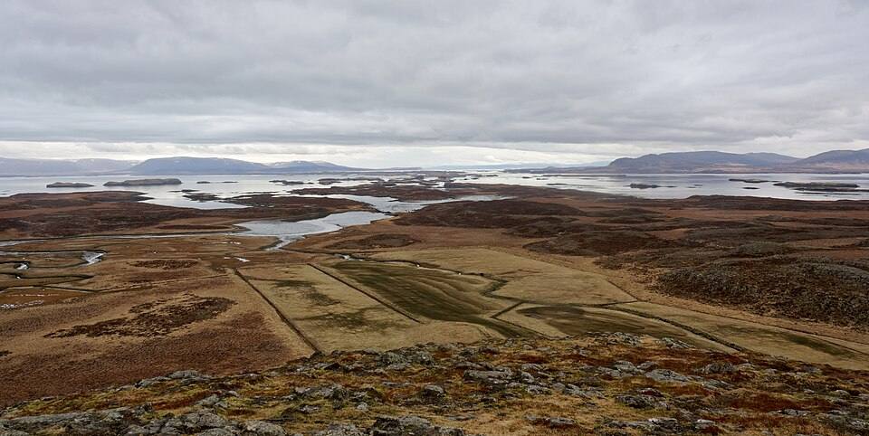 View from Helgafell, Snæfellsnes peninsula, Iceland — travel photo of Snæfellsnes Peninsula