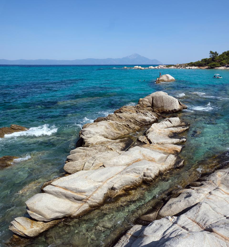 Halkidiki Kavourotrypes beach 1 — travel photo of Halkidiki
