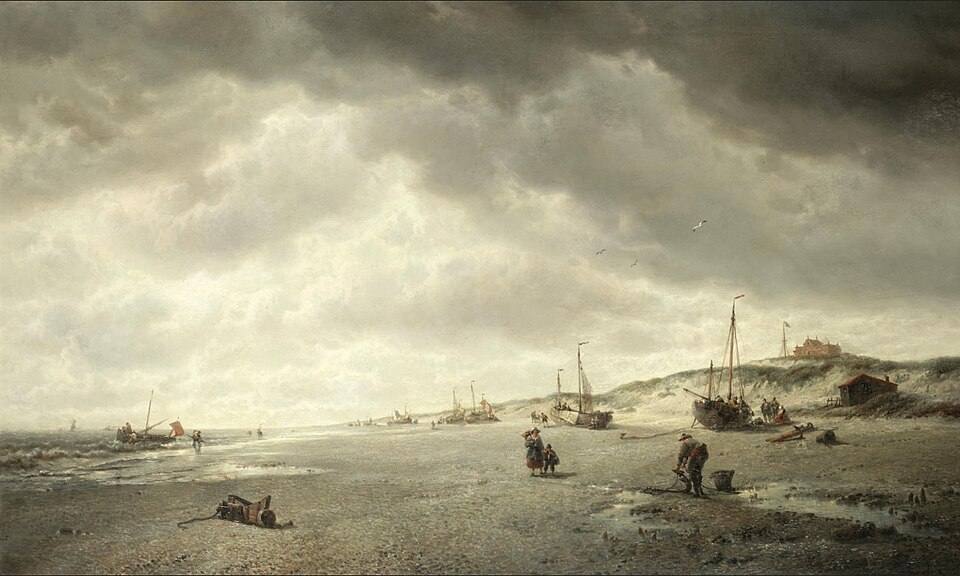 François Musin - The beach at Nieuwpoort on the Flemish coast — travel photo of Nieuwpoort, The Belgian Coast