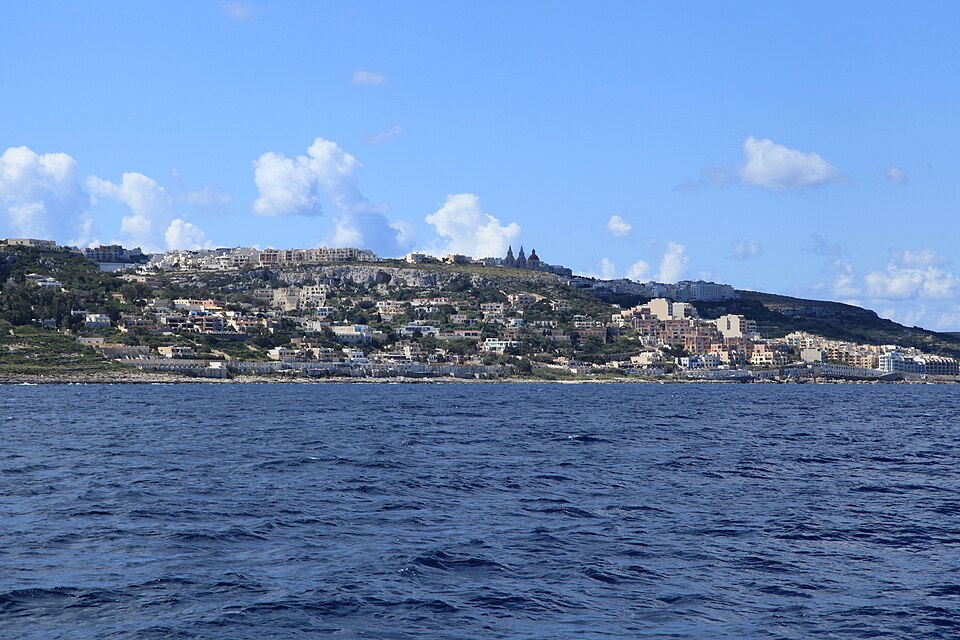 Malta - Mellieha + Mellieha Bay (Keppel) ies — travel photo of Mellieħa