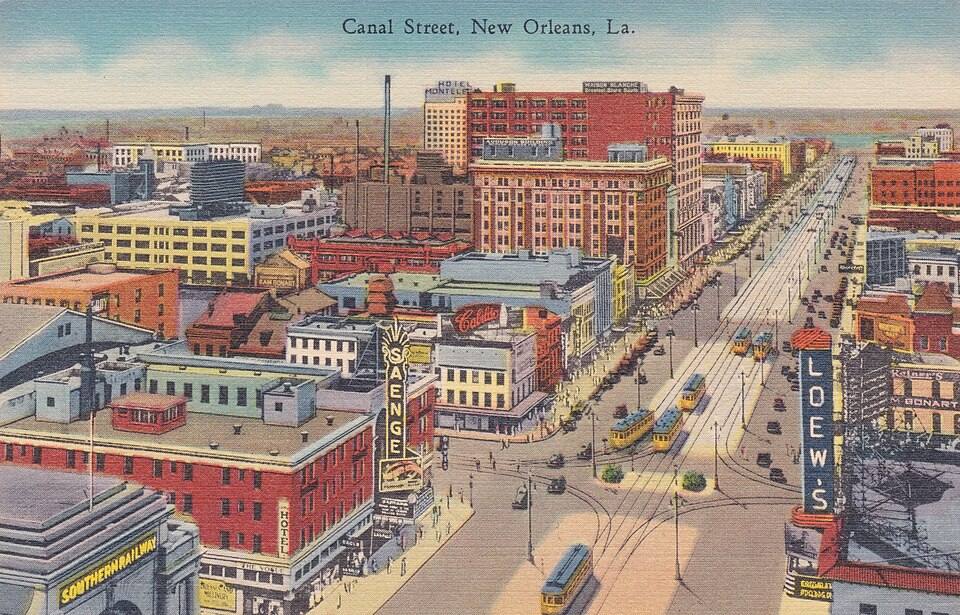 Canal Street, New Orleans, La - Modern New Orleans — travel photo of New Orleans, The American South