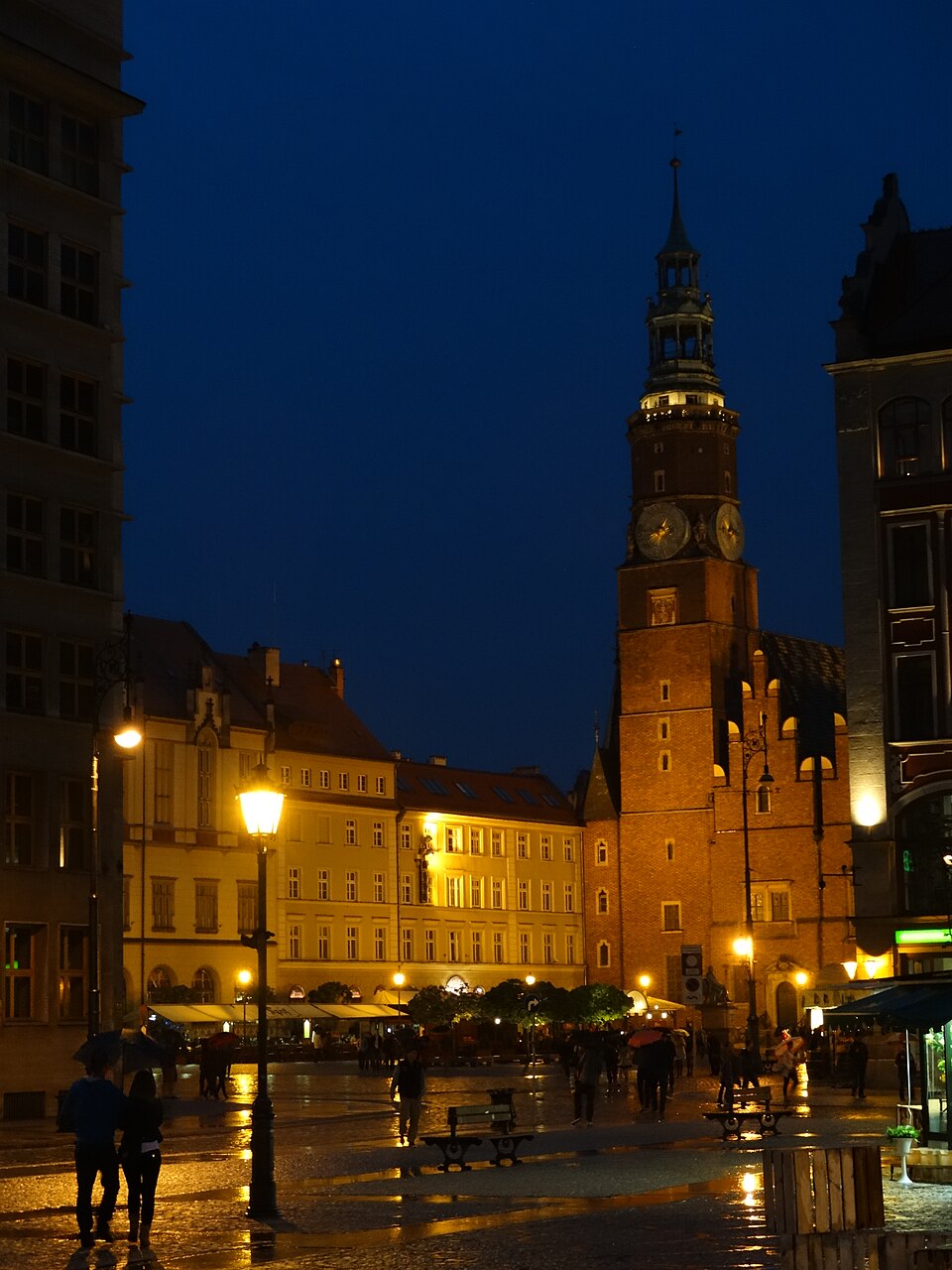 Market Square. Wroclaw. Lower Silesia. Poland. Рыночная площадь. Вроцлав. Нижнесилезское воеводство. Польша — travel photo of Wrocław & Lower Silesia