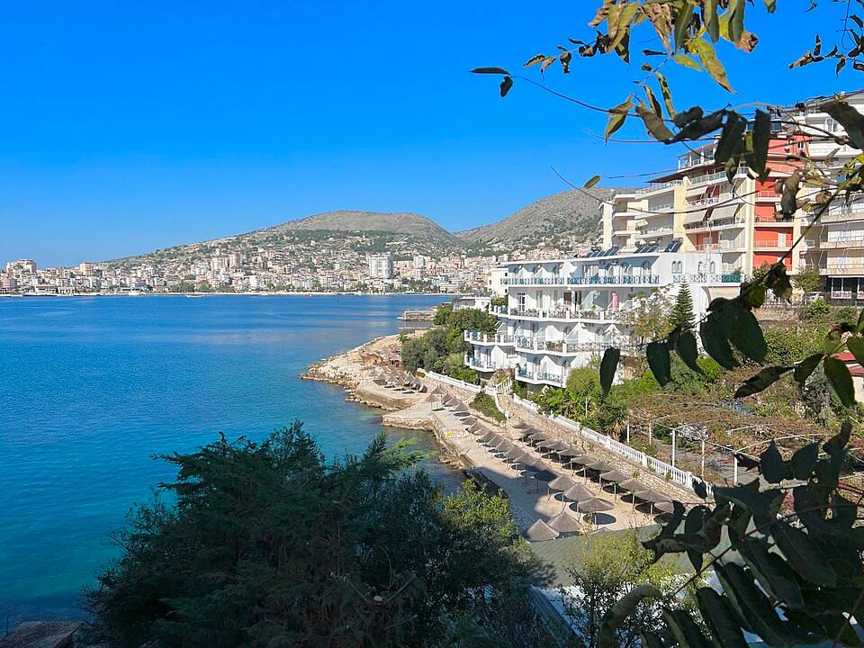 Sarandë, Albania - - Harbour view — travel photo of Sarandë, Albania