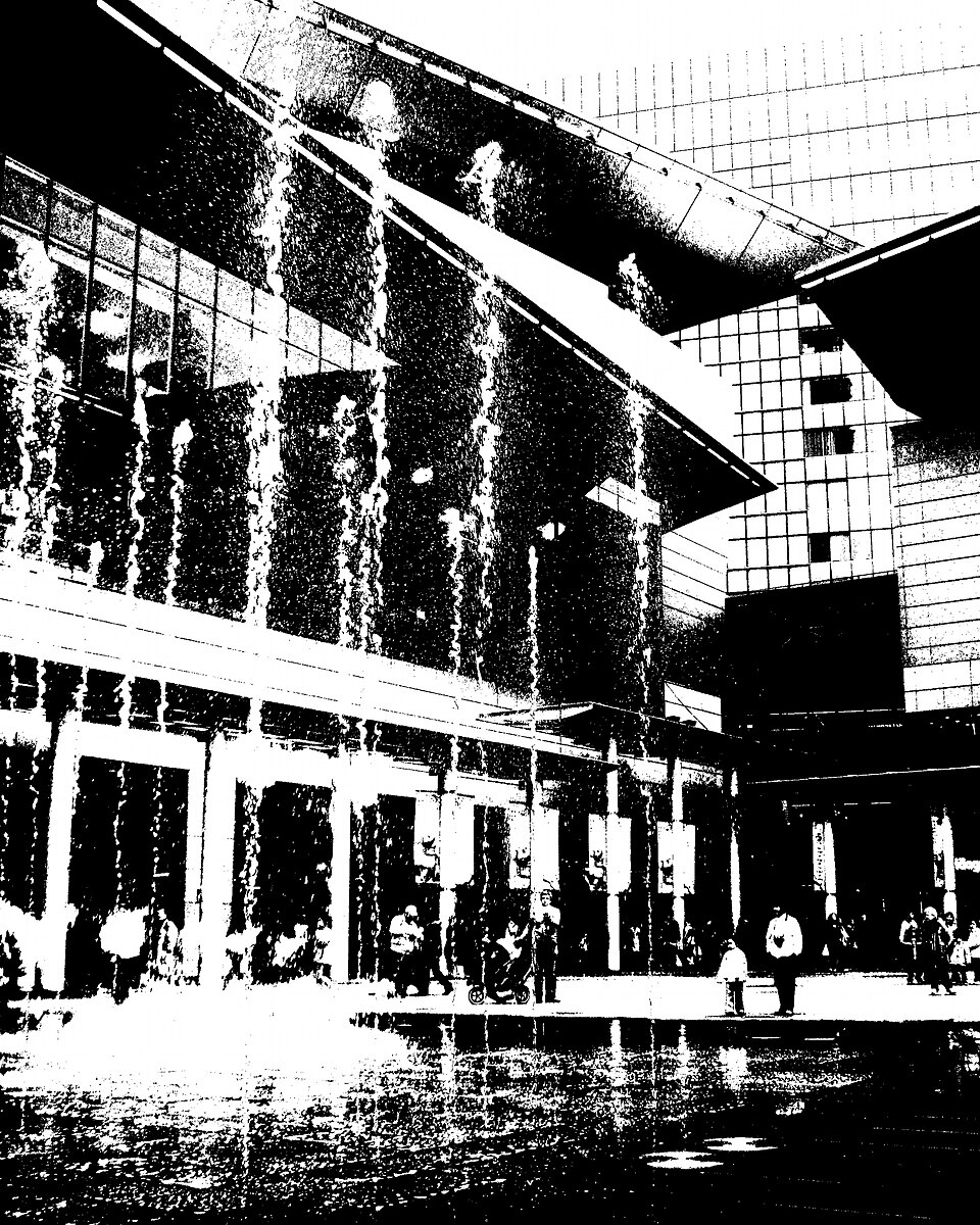 Fountains at Night Lantau Island (Hong Kong) No. 2 ( ) — travel photo of Lantau Island