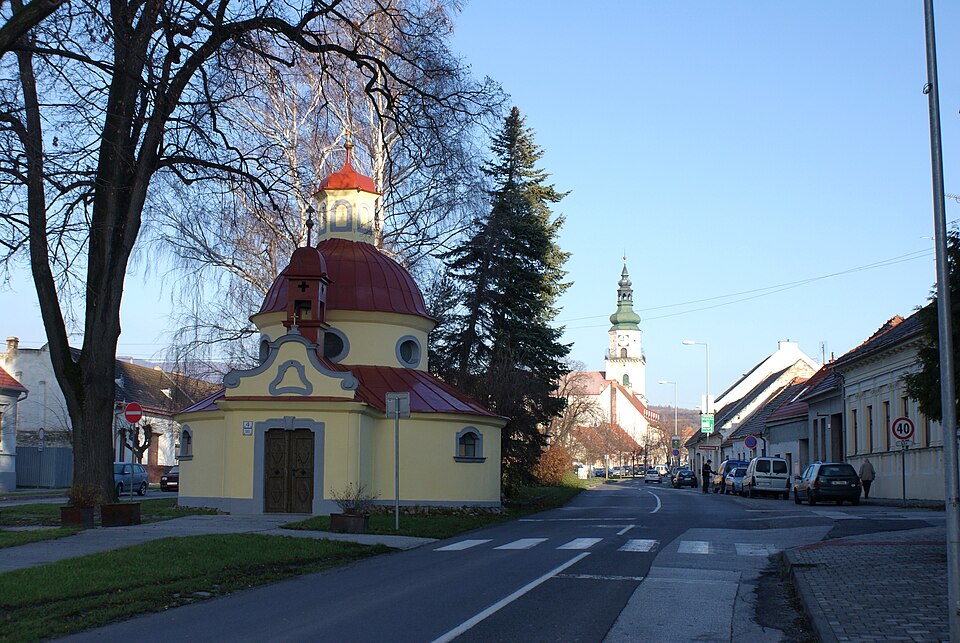 Modra lower part of square — travel photo of Modra, Bratislava