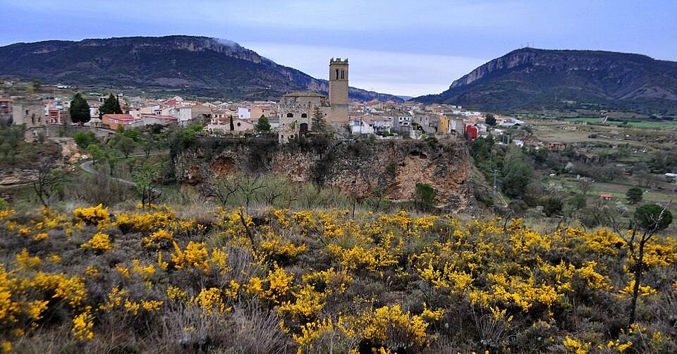 Vista panorámica de Priego (Cuenca) — travel photo of Priego, Cuenca